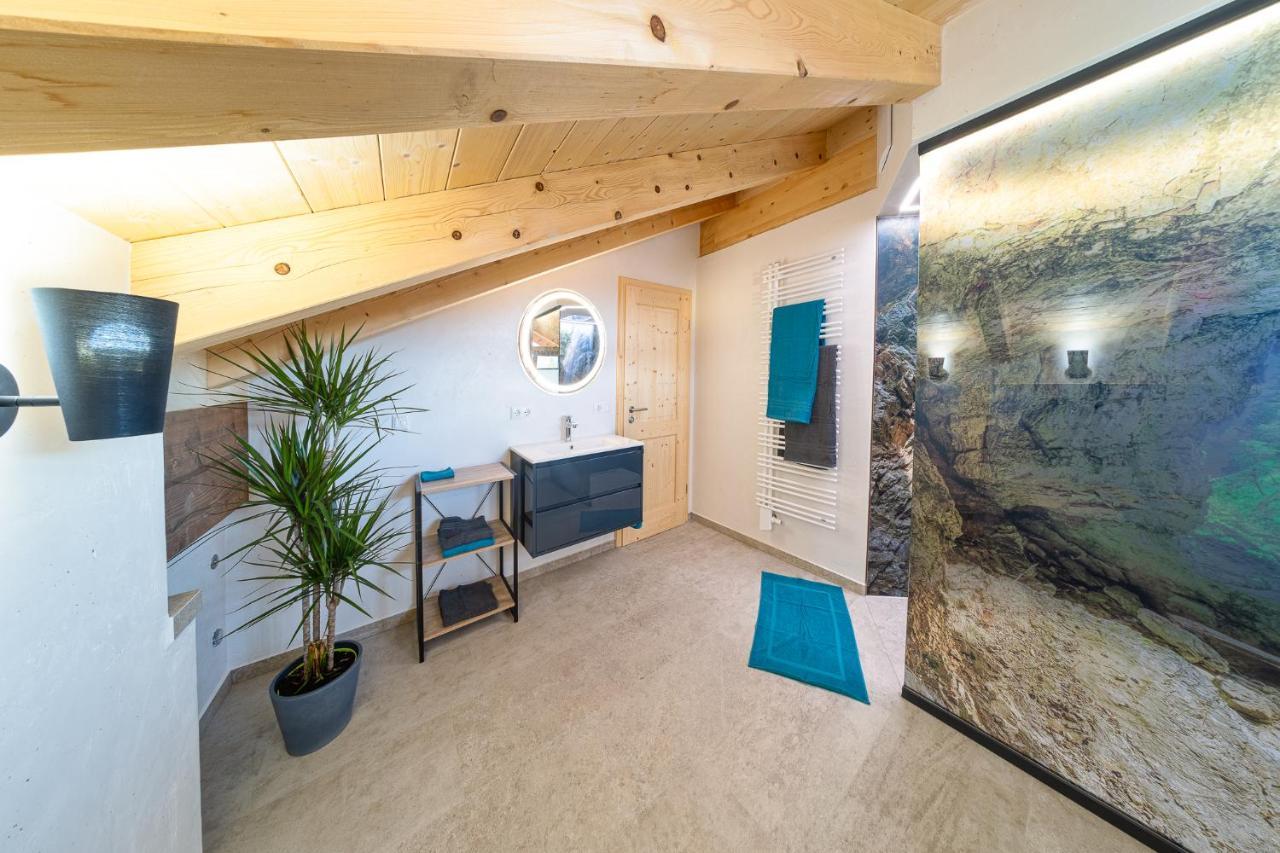 Ferienwohnungen Zum Bachl - Karwendelblick Krün Exterior foto